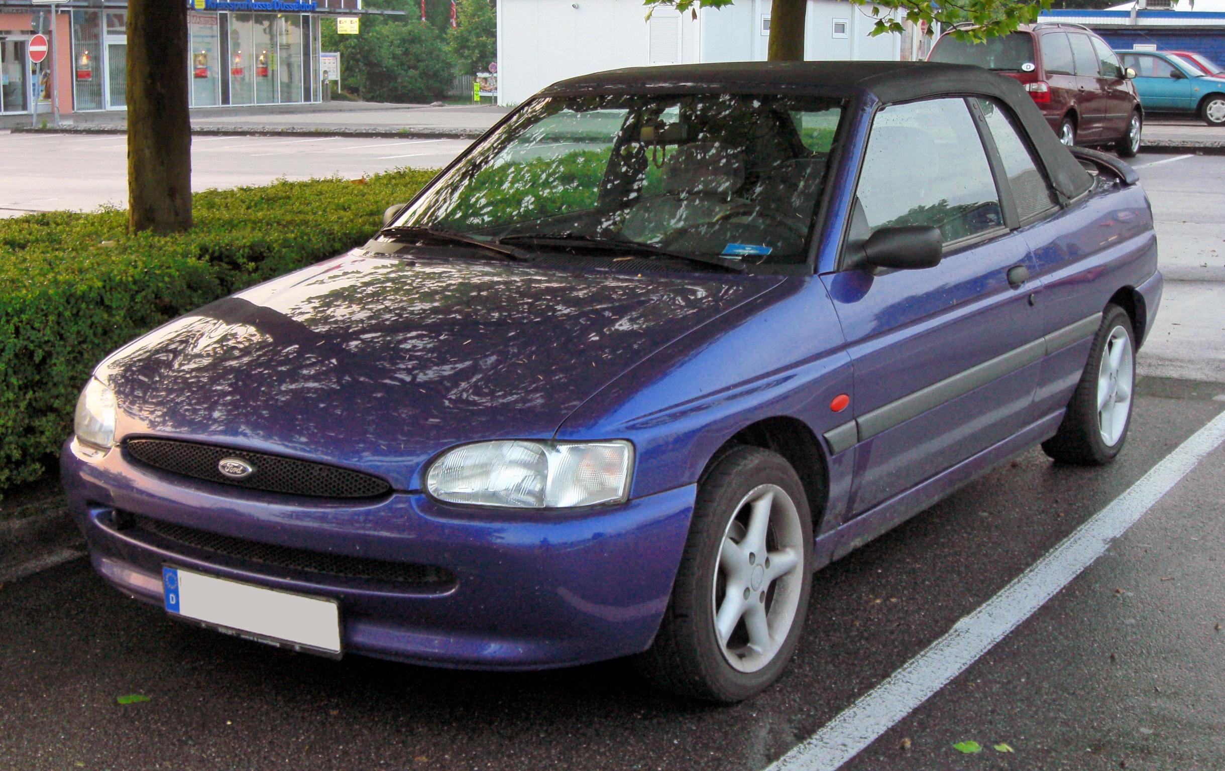 Ford Escort technical specifications and fuel economy
